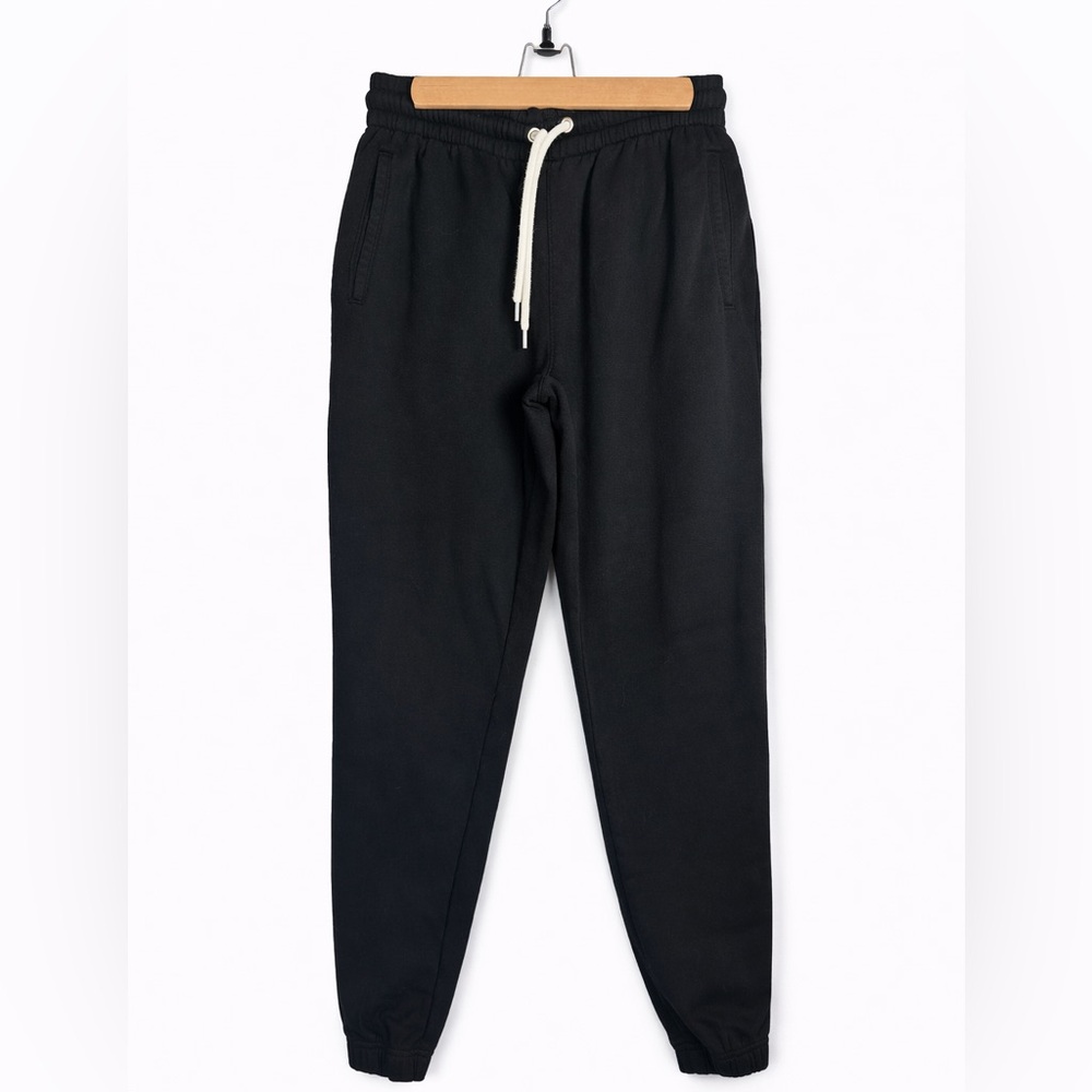 GAP Men's Black Sweatpants with Drawstring